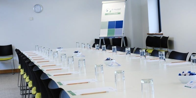 St Austell Conference Centre room set up